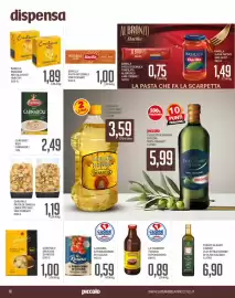 Volantino Supermercati Piccolo Pagina 18: Garofalo pasta di semola linea speciale €1,19