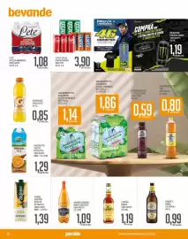 Volantino Supermercati Piccolo Pagina 20: Sanpellegrino bibite gassate €1,09, Lurisia Chinotto €1,19