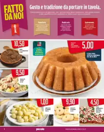Volantino Supermercati Piccolo Pagina 6: Ragù alla genovese €10,50, Biscotti al burro €9,90