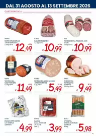Volantino Zona Pagina 11: Mortadella pistacchio +performance €5,49, Bacon Casa Modena €3,99