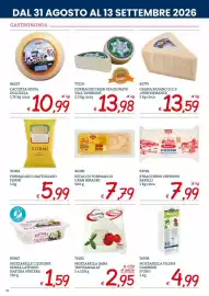Volantino Zona Pagina 12: Mozzarella Sara €2,95, Formaggio grattugiato Formí €5,99