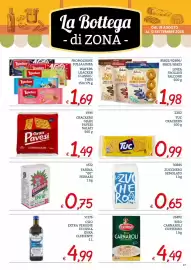 Volantino Zona Pagina 17: Tuc crackers €0,99, Felice mattino Frollini Falcone €1,98
