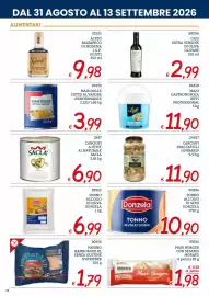 Volantino Zona Pagina 26: Food Club Panino Hamburger XL senza glutine Nutrifree €1,79, Maxi Burger con sesamo Morato €1,98