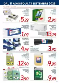Volantino Zona Pagina 31: Bobina XL 2 veli Buffalo €2,90, Asciugamani piegati a V performance €1,09