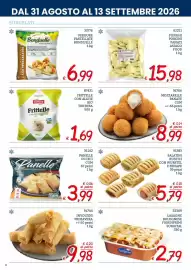 Volantino Zona Pagina 8: Mozzarelle panate CGM €8,99, Lasagne bolognese fiordiprimi €2,79