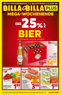 Billa Flugblatt (gültig bis 9-09)