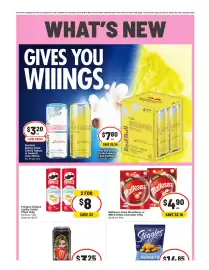 IGA catalogue week 35 Page 12: Maltesers Duos €4,90, Pringles Original Lightly Salted Chips €8,00