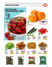 IGA catalogue week 35 Page 18: Rice Wheels €2,50, Australian Mandarins €3,50