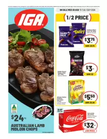 IGA catalogue week 35 Page 2: Kettle Classic Potato Chips €3,00, Cadbury Share Pack Selected Varieties €3,75