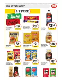 IGA catalogue week 35 Page 32: Poppin Microwave Popcorn €1,50, Haribo Goldbears €2,00