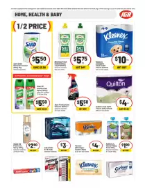 IGA catalogue week 35 Page 46: Libra Pads €3,00, Glade Air Freshener Spray €2,80