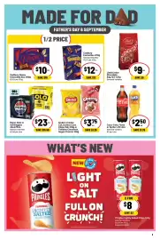 Ritchies catalogue week 35 Page 3: Cadbury Roses Chocolate Box €10,00, Coca-Cola, Fanta or Sprite 1.25 Litre €2,50