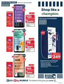 Pick n Pay Hypermarket catalogue Page 11: Supa Fly Tech Gear Bundle €249,00, Samsung Galaxy A07 €2.499,00
