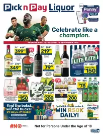 Pick n Pay Hypermarket catalogue Page 1: Heineken Lager €78,00, Corona Extra or Cero Mexican Beer €200,00