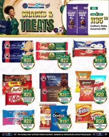 Take 'n Pay catalogue week 36 Page 13: Bakers Original Marie Biscuits €35,00, Lays or Doritos Chips Assorted €19,99