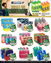 Take 'n Pay catalogue week 36 Page 16: Tropika Eazy RTD Assorted €29,99, Energade Drink Assorted €54,99
