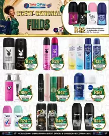 Take 'n Pay catalogue week 36 Page 23: Playboy/Playgirl/Shower To Shower Men & Female Roll Ons Assorted €32,00