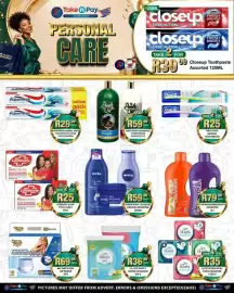 Take 'n Pay catalogue week 36 Page 24: My Napy Pull Up Pants €69,99, Closeup Toothpaste Assorted €30,00