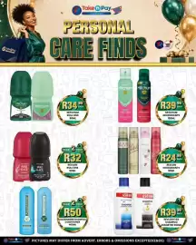 Take 'n Pay catalogue week 36 Page 25: Mitchum Roll Ons €34,99, Revlon Deodorants €24,99