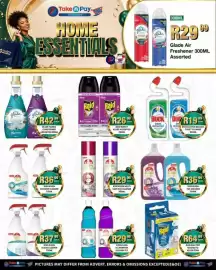 Take 'n Pay catalogue week 36 Page 26: Glade Fabric Conditioner Assorted €42,99, Glade Air Freshener Assorted €29,99