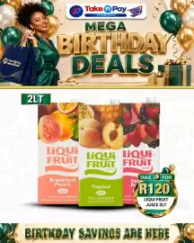 Take 'n Pay catalogue week 36 Page 3: Liqui fruit juice €120,00