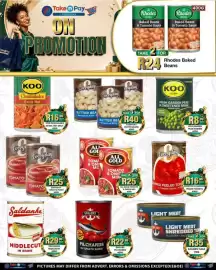 Take 'n Pay catalogue week 36 Page 8: Everyday Tomato Puree €25,00, Sailors Pilchards in Tomato Sauce €22,99
