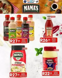Take 'n Pay catalogue week 36 Page 3: MAMA'S Original MAYONNAISE €27,99, MAMA'S TOMATO SAUCE €26,99