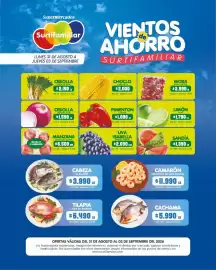 Catálogo Surtifamiliar Página 4: Cabeza de salmón €3.990,00, Tilapia roja sin escamas €6.490,00
