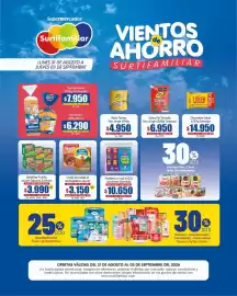 Catálogo Surtifamiliar Página 6: San Jorge salsa de tomate €6.950,00, Gelatina Frutino €3.990,00