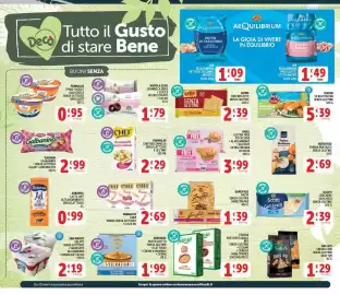 Volantino Deco Market Pagina 10: Bauli free focaccine €3,99, Garofalo pasta senza glutine varie trafile €1,39