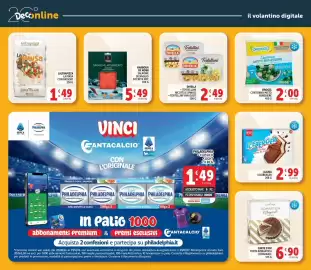 Volantino Deco Market Pagina 24: Laltrapizza la pinsa con vassoio €1,49, Harbour by Mowi salmone selvaggio sockeye €5,49