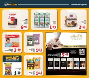 Volantino Deco Market Pagina 27: Montefiore biscotto per l'infanzia €2,69, Gilli Mini Muffins Vaniglia e Cioccolato €2,39