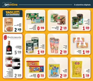 Volantino Deco Market Pagina 28: Gastronauta Aceto Balsamico di Modena IGP €5,99, Cerrone bruschette vari tipi €1,99