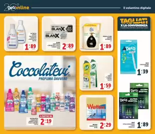 Volantino Deco Market Pagina 31: Cif Crema Classico Limone €1,59, Blanx dentifricio sbiancante black €2,89