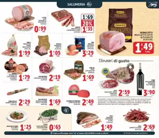 Volantino Deco Market Pagina 5: San Vincenzo Salsiccia Calabra €1,69, Pini bresaola sottofesa favolosa €3,29