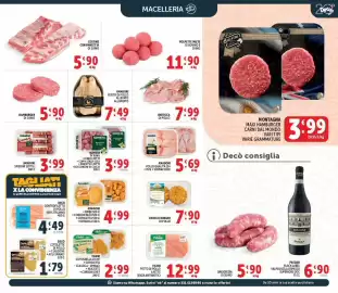 Volantino Deco Market Pagina 7: Amadori Birbe €4,99, Kometa di suino €3,99
