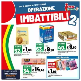 Volantino Iper La Grande Pagina 1: 5 Maxi quaderni Kids o Teenagers €1,99
