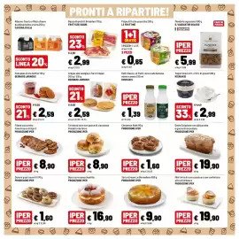 Volantino Iper La Grande Pagina 31: Cinnamon Rolls €1,60, Filone con uvetta Pane fresco di tipo 0 PRODUZIONE Iper €8,90