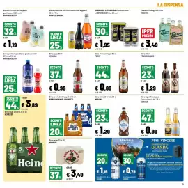 Volantino Iper La Grande Pagina 37: Bibite classiche Sanpellegrino, Oransoda, Lemonsoda €1,95