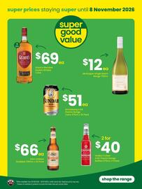 The Bottle O catalogue Page 4: Kirin Ichiban Stubbies €66,00, Bundaberg Original & Cola €51,00