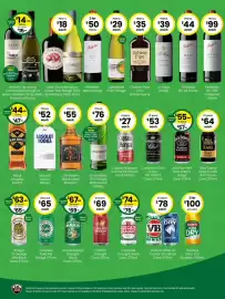 The Bottle O catalogue Page 2: Absolut Vodka €52,00, Jim Beam Black Label Bourbon €55,00