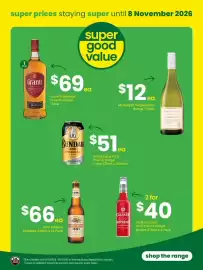The Bottle O catalogue Page 4: Kirin Ichiban Stubbies €66,00, Bundaberg Original & Cola €51,00