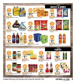 Supabarn catalogue week 36 Page 5: Sirena Tuna €1,99, Sunrice Rice Cups €2,10