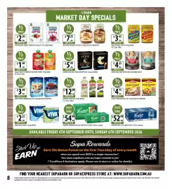 Supabarn catalogue week 36 Page 8: White Wings Baking Mix €3,49, Old El Paso Taco Kits €4,75