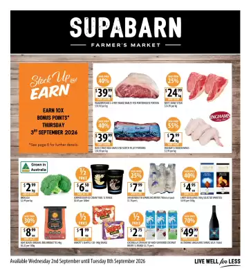 Supabarn (valid until 8-09)