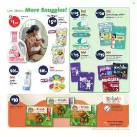Family Dollar weekly ad Page 13: Kidgets Training Pants €10,00, Pampers Baby-Dry or Swaddlers Diapers €20,00