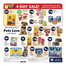 Family Dollar weekly ad Page 14: Purina Tidy Cats Clumping Cat Litter €12,50, Temptations Wet Cat Food €4,00