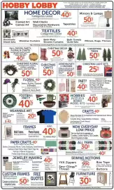 Hobby Lobby weekly ad week 36 Page 1