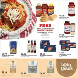 Fareway weekly ad Page 14: Barilla Lasagne, Manicotti or Jumbo Shells €2,98, Barilla Elbows or Spaghetti €9,99