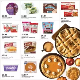 Fareway weekly ad Page 28: Old Orchard Lemonade Blends €1,88, Columbia Fruit Raspberries or Strawberries €11,99
